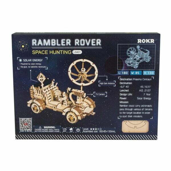 Kit de puzzle 3d rambler rover.