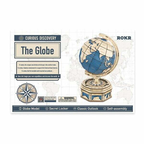 Globe terrestre géant - rokr the globe st002 huge 3d wooden