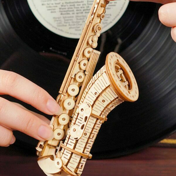 Rolife - maquette en bois saxophone - tg309 3