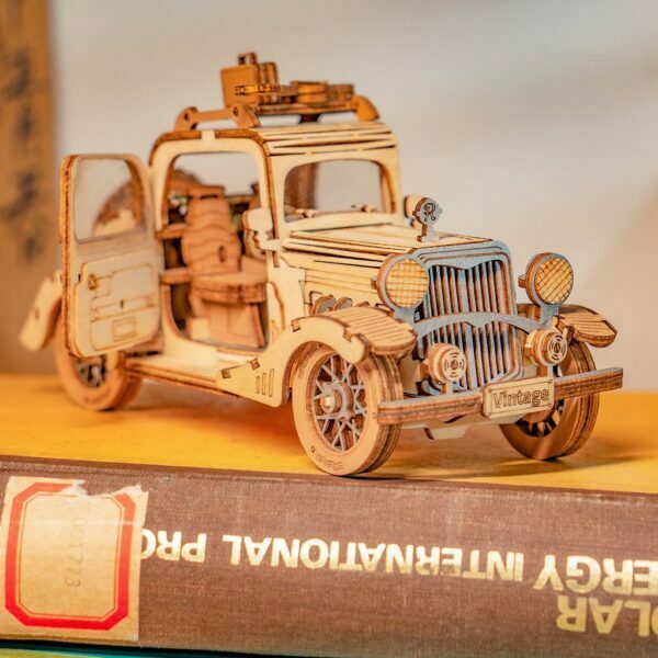 Maquette en bois voiture vintage - tg504 2
