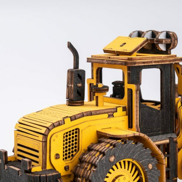 Bulldozer véhicule de chantier puzzle 3d - tg509k 4